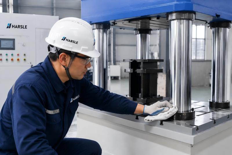 Hydraulic Press Components Lubrication