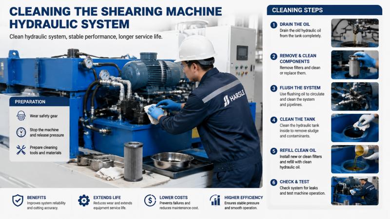 Shearing Machine Hydraulic Oil Contamination