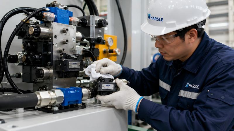 Hydraulic Press Hydraulic Valve Maintenance