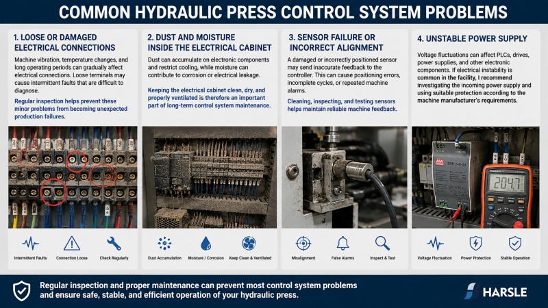 How to Maintain Hydraulic Press Control System?