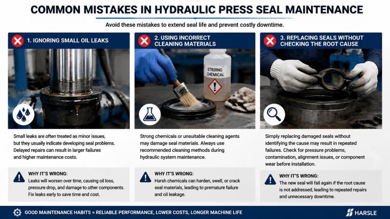 How to Maintain Hydraulic Press Seal Maintenance?