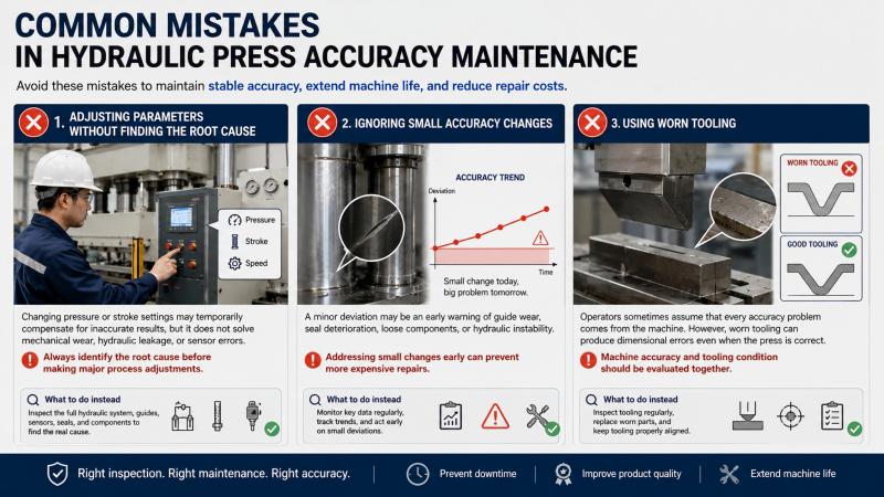 How to Improve Hydraulic Press Accuracy Maintenance?