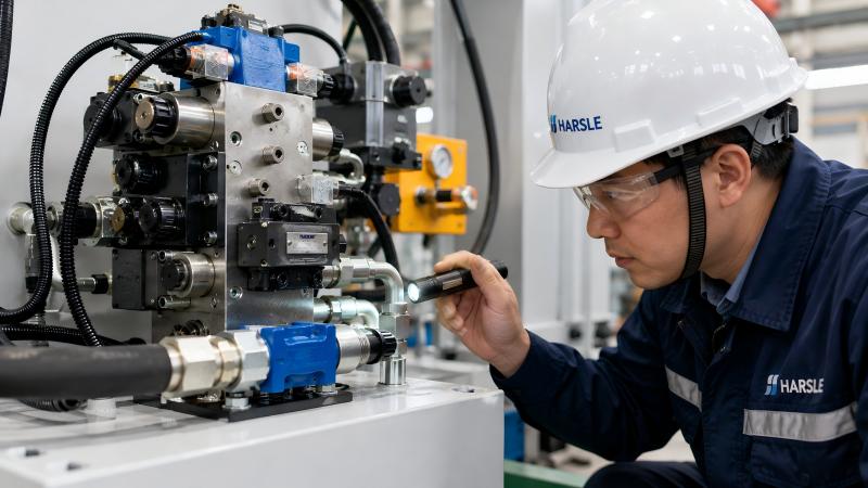 Hydraulic Press Hydraulic Valve Maintenance