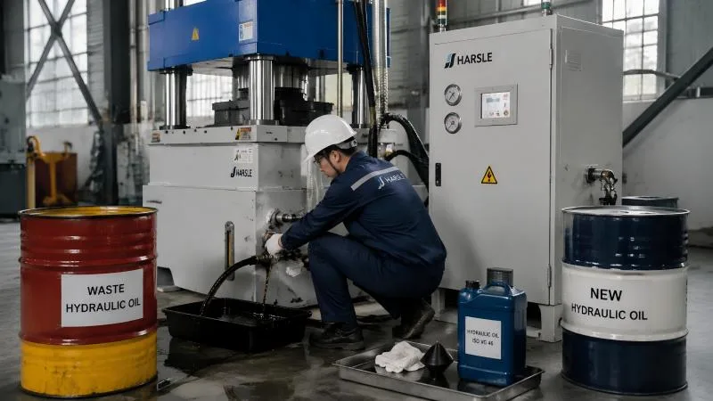 Hydraulic Press Hydraulic Oil Maintenance