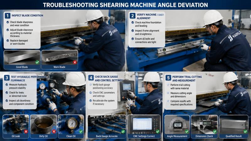 Why Does Shearing Machine Angle Deviation Occur?