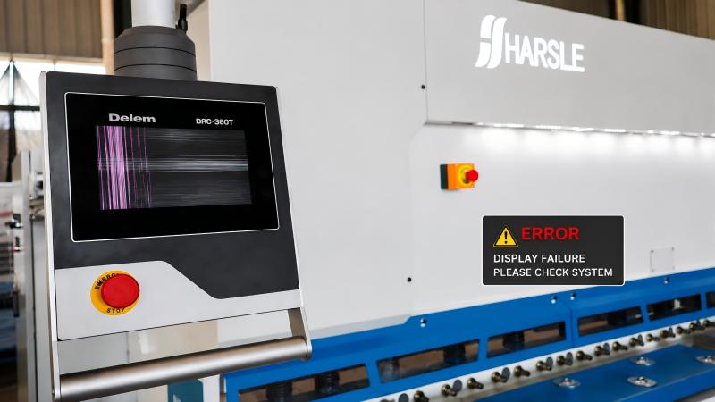 Shearing Machine Display Screen