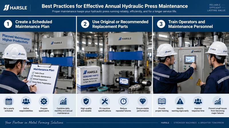 Annual Hydraulic Press Maintenance Guide