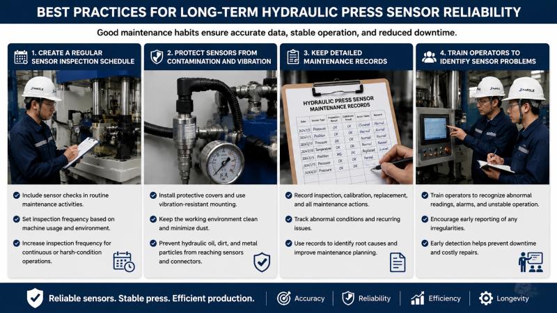 How to Do Hydraulic Press Sensor Maintenance?