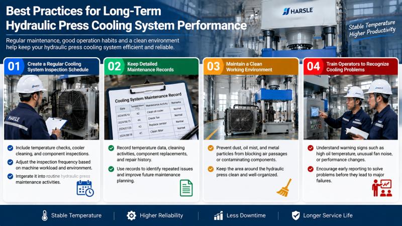How to Maintain Hydraulic Press Cooling System?