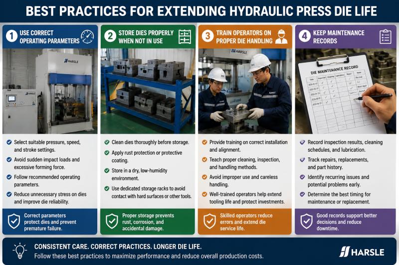 How to Maintain Hydraulic Press Die for Longer Life