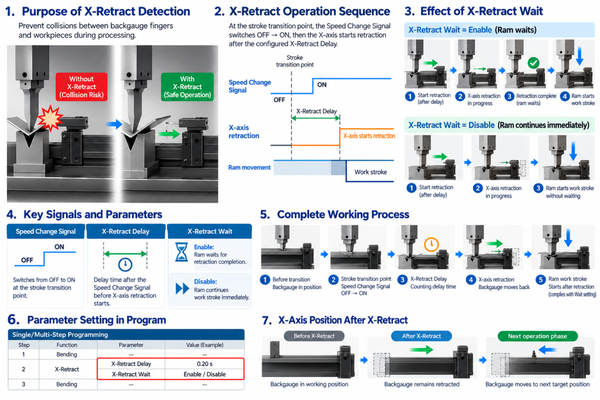 ESTUN E315P X-Retract Detection