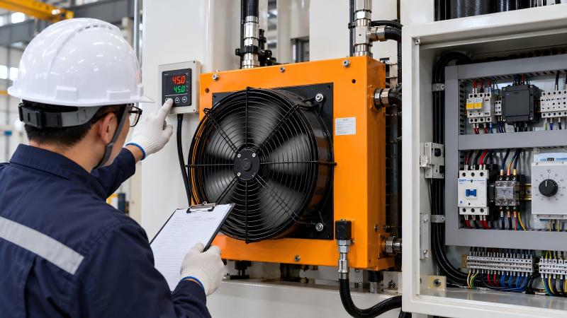 How to Fix Hydraulic Press Cooling Problems?