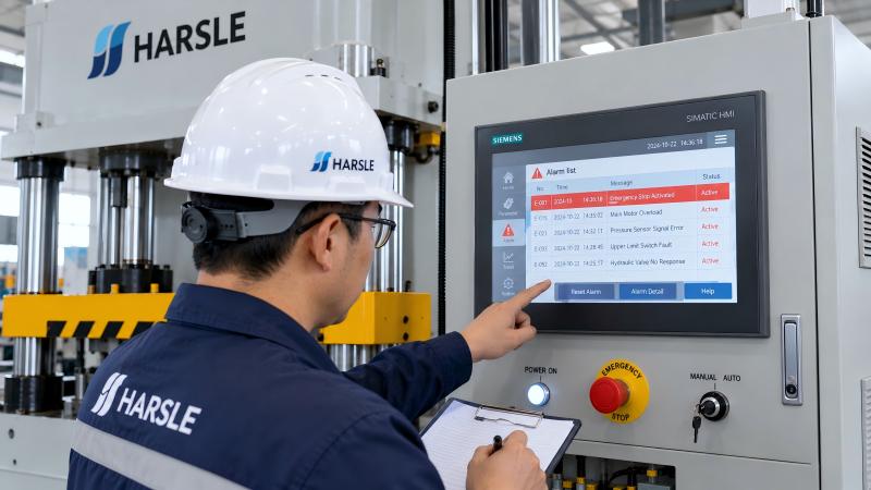 How to Diagnose Hydraulic Press Electrical Faults?