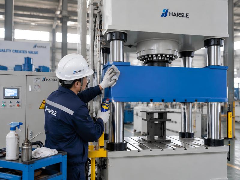 How to Use an Annual Hydraulic Press Maintenance Guide?