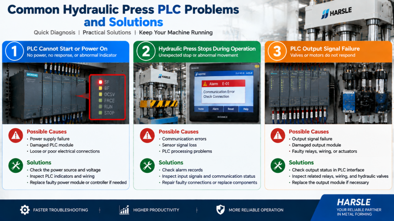 Hydraulic Press PLC Problems