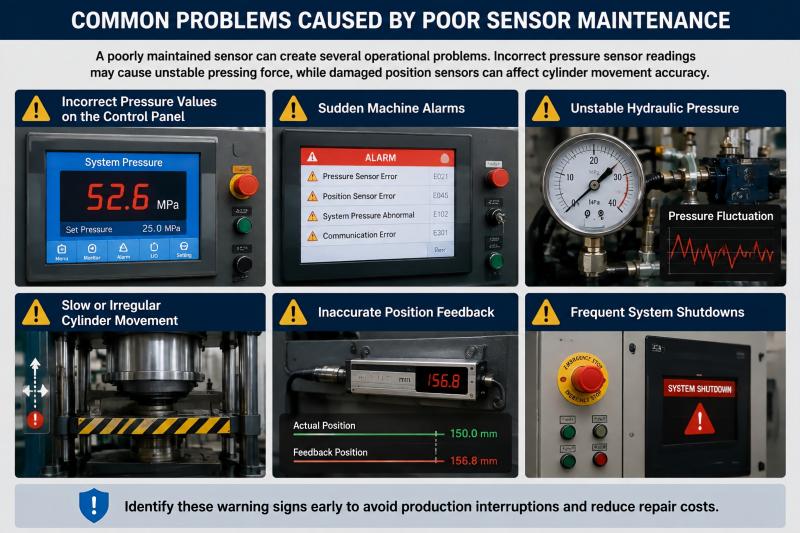 How to Do Hydraulic Press Sensor Maintenance?