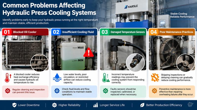How to Maintain Hydraulic Press Cooling System?
