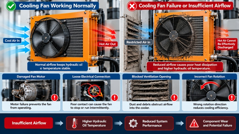 How to Fix Hydraulic Press Cooling Problems?