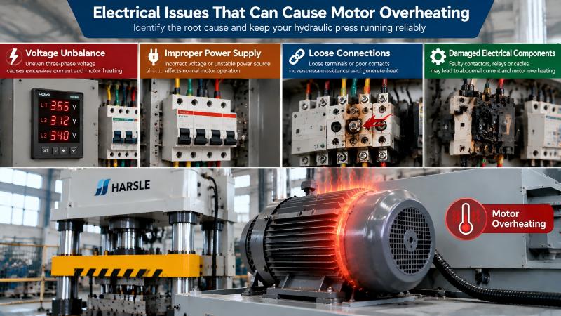 Hydraulic Press Motor Overheating