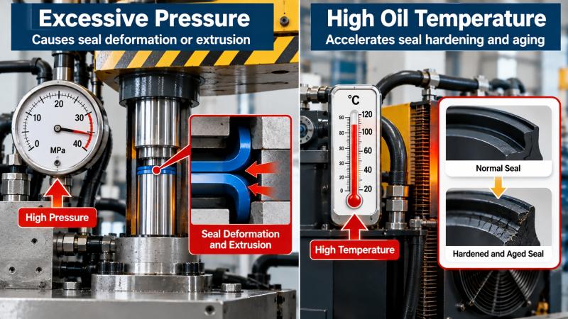 How to Troubleshoot Hydraulic Press Seal Failure?