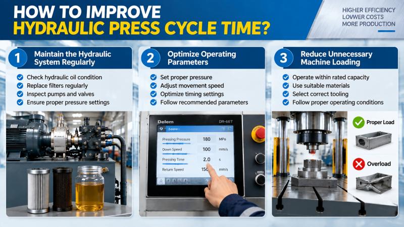 What Causes Slow Hydraulic Press Cycle Time?