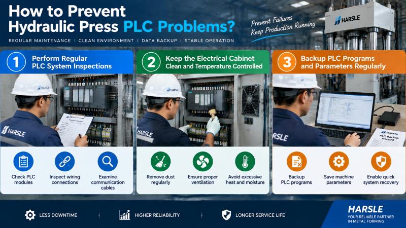 Hydraulic Press PLC Problems