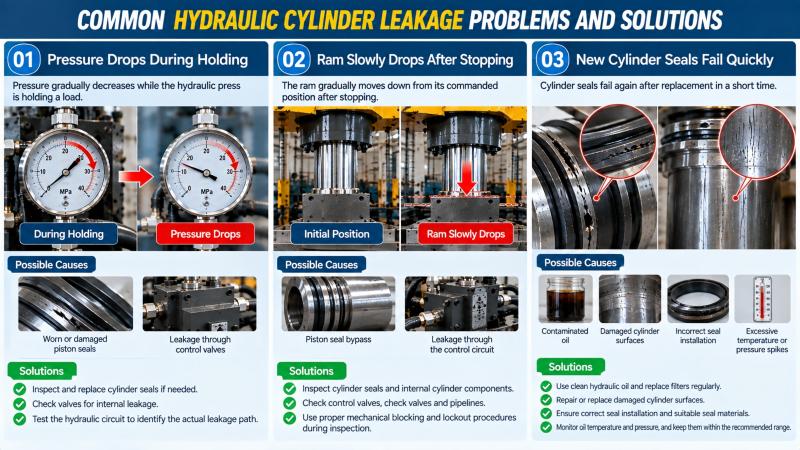 How to Diagnose Hydraulic Cylinder Internal Leakage?
