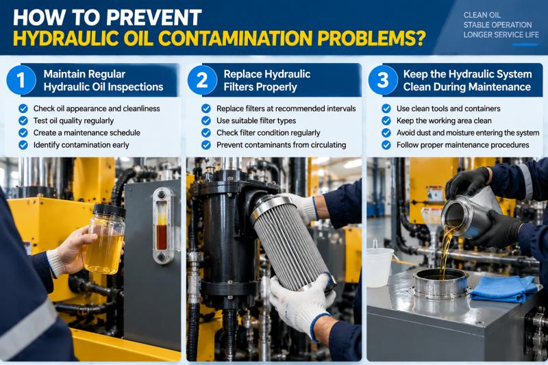 How to Diagnose Hydraulic Oil Contamination Problems?