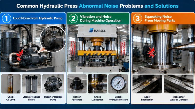 Hydraulic Press Abnormal Noise