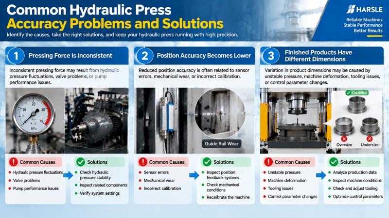 Why Does Hydraulic Press Accuracy Decrease Over Time?
