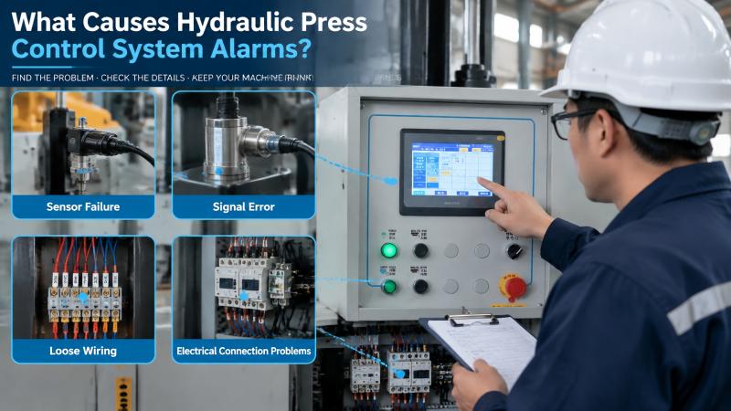 Hydraulic Press Control System Alarms