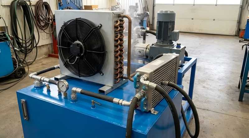 Hydraulic Press Cooling System