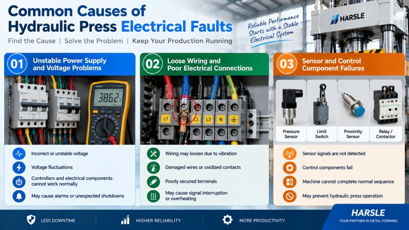 Hydraulic Press Electrical Faults