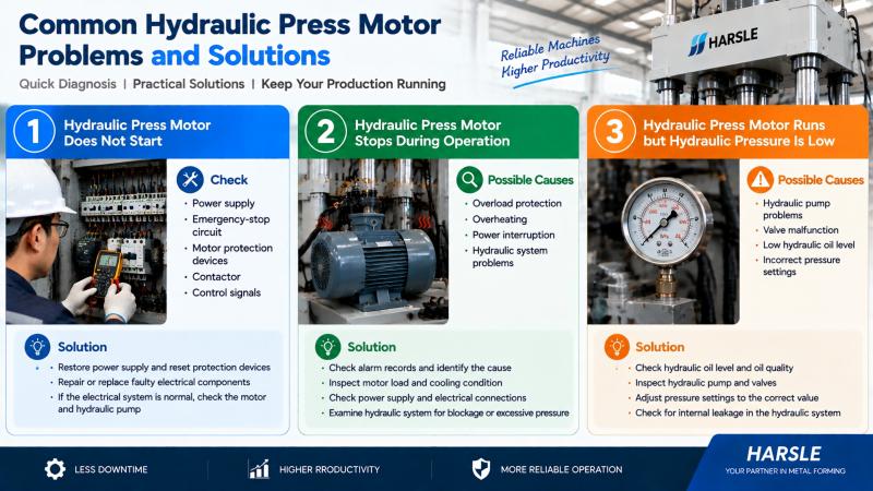 Why Is Hydraulic Press Motor Not Working?
