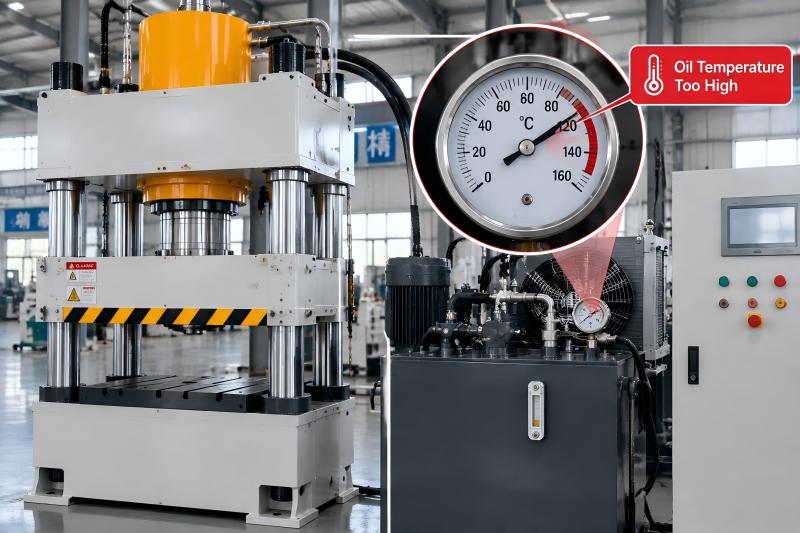 Hydraulic Press Oil Overheating