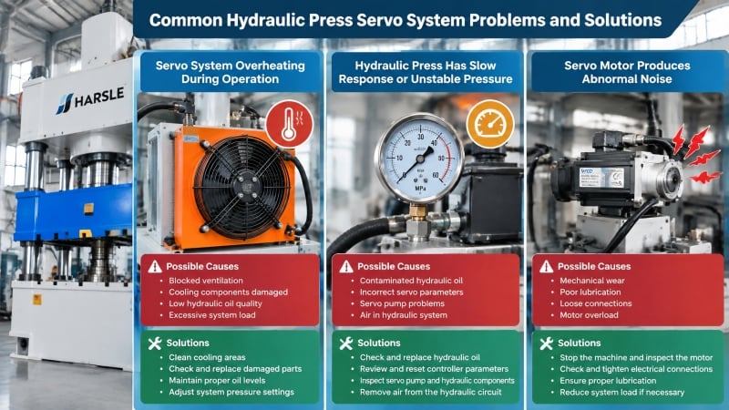 How to Maintain Hydraulic Press Servo System?