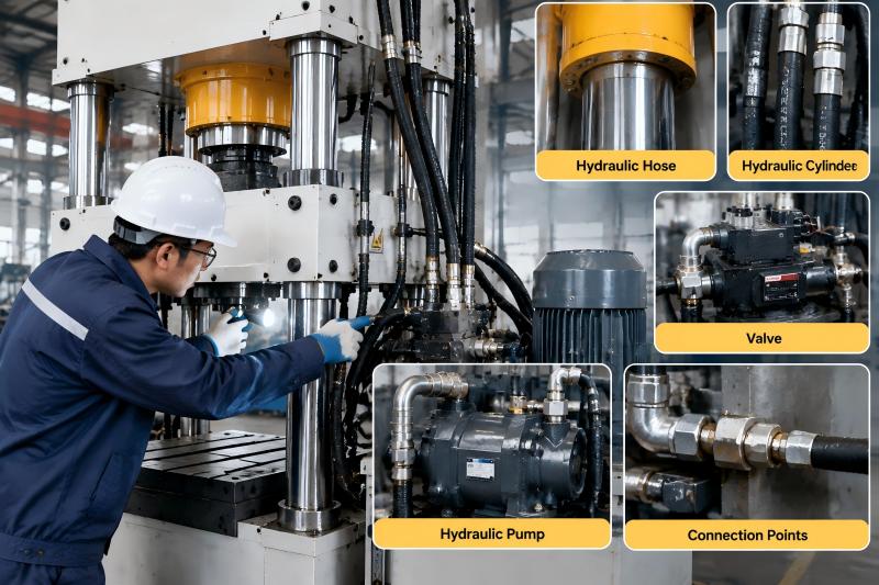 How to Fix Hydraulic Press Oil Leakage Problems?