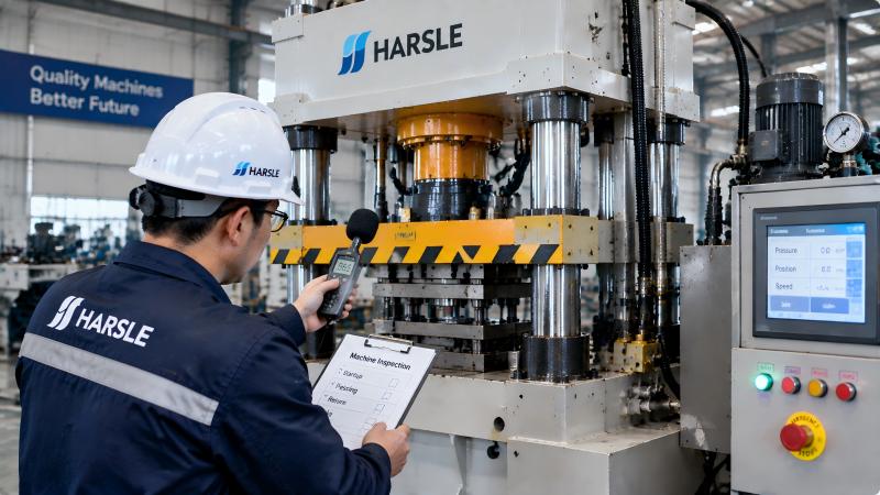 How to Reduce Hydraulic Press Abnormal Noise?