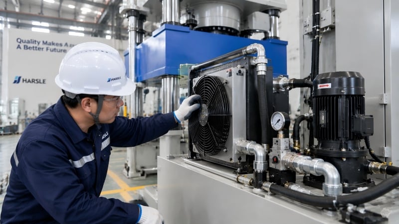 How to Maintain Hydraulic Press Cooling System?