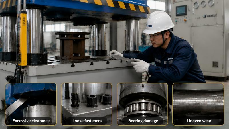 How to Reduce Hydraulic Press Vibration Maintenance?