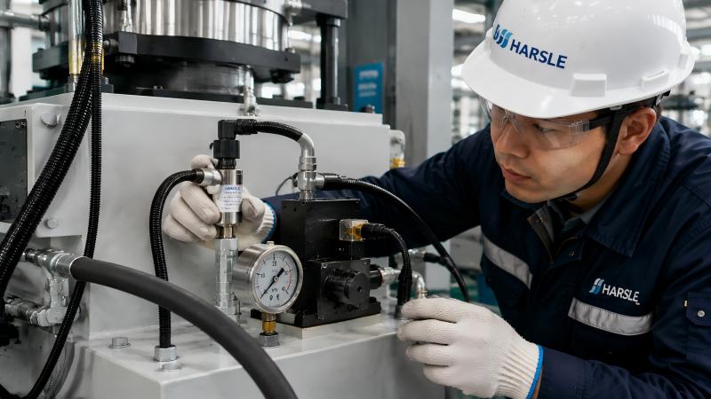 How to Do Hydraulic Press Sensor Maintenance?