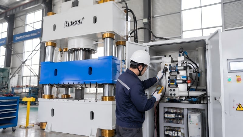 How to Maintain Hydraulic Press Servo System?