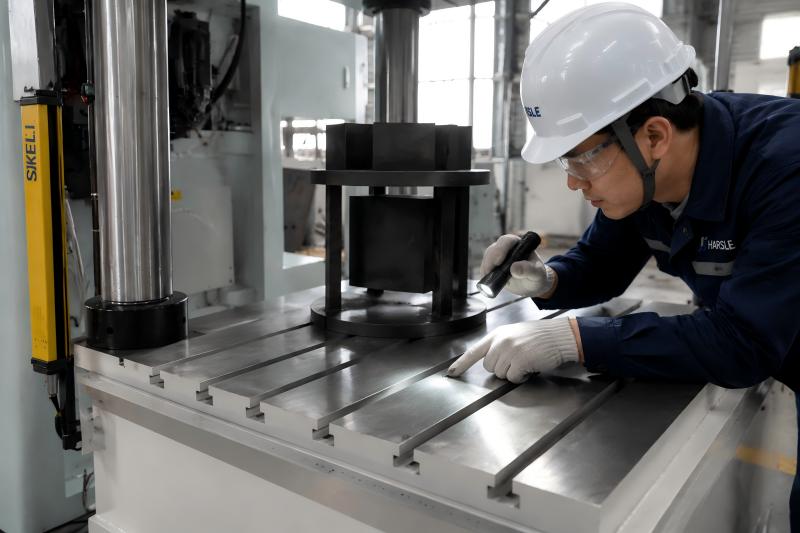 Hydraulic Press Work Table Maintenance