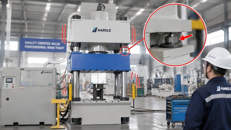 What Causes Hydraulic Press Excessive Vibration?