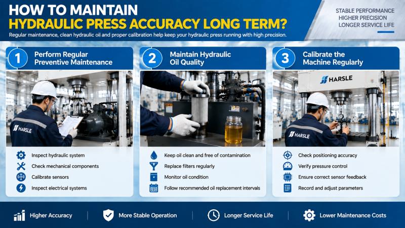 Why Does Hydraulic Press Accuracy Decrease Over Time?