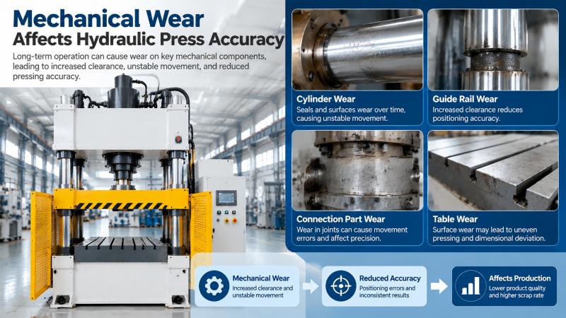 Hydraulic Press Accuracy Decrease