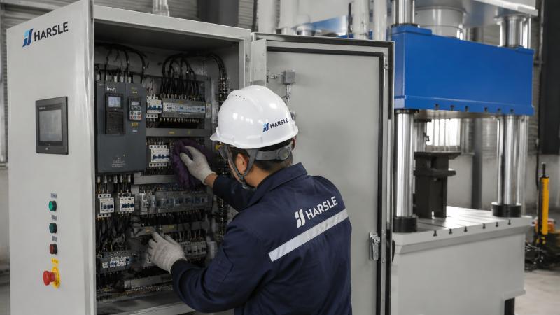 Hydraulic Press Long-Term Shutdown Maintenance
