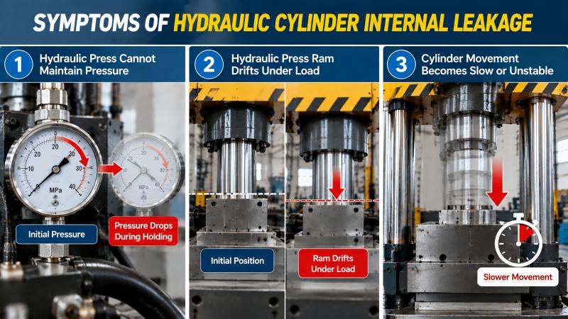Hydraulic Cylinder Internal Leakage