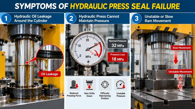 Hydraulic Press Seal Failure