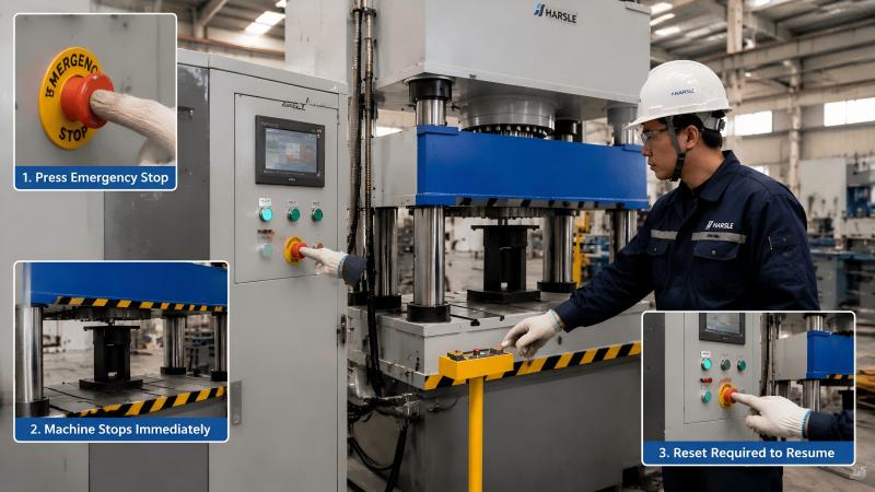 How to Do Hydraulic Press Safety Device Maintenance?